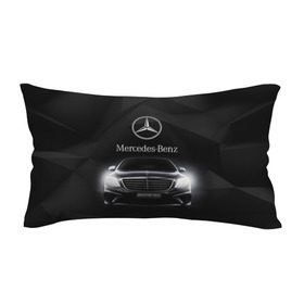 Подушка 3D антистресс с принтом Mercedes в Новосибирске, наволочка — 100% полиэстер, наполнитель — вспененный полистирол | состоит из подушки и наволочки на молнии | amg | benz | mercedes | бенс | бенц | мерседес