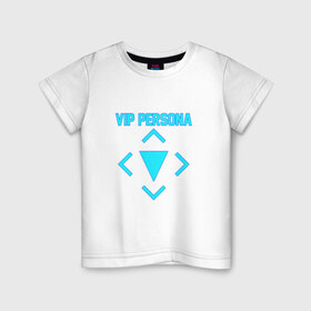 Детская футболка хлопок с принтом VIP Persona в Новосибирске, 100% хлопок | круглый вырез горловины, полуприлегающий силуэт, длина до линии бедер | Тематика изображения на принте: bf battlefield