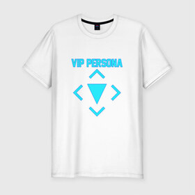 Мужская футболка премиум с принтом VIP Persona в Новосибирске, 92% хлопок, 8% лайкра | приталенный силуэт, круглый вырез ворота, длина до линии бедра, короткий рукав | bf battlefield
