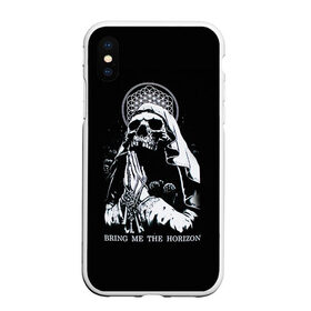 Чехол для iPhone XS Max матовый с принтом Bring Me The Horizon в Новосибирске, Силикон | Область печати: задняя сторона чехла, без боковых панелей | bmth | bring me the horizon | hardcore | rock | музыка | рок