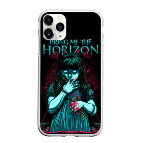 Чехол для iPhone 11 Pro матовый с принтом Bring Me The Horizon в Новосибирске, Силикон |  | bmth | bring me the horizon | hardcore | rock | музыка | рок
