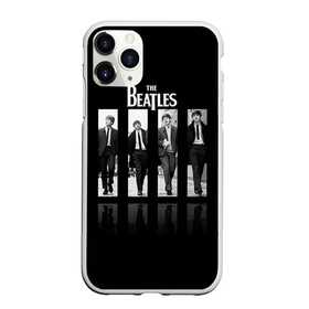Чехол для iPhone 11 Pro Max матовый с принтом The Beatles в Новосибирске, Силикон |  | beatles | rock | the beatles | битлз | битлс | битлы | рок