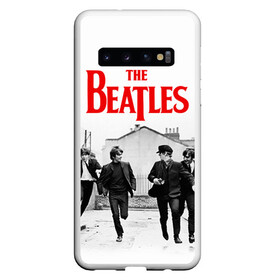 Чехол для Samsung Galaxy S10 с принтом The Beatles в Новосибирске, Силикон | Область печати: задняя сторона чехла, без боковых панелей | beatles | rock | the beatles | битлз | битлс | битлы | рок