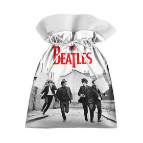 Подарочный 3D мешок с принтом The Beatles в Новосибирске, 100% полиэстер | Размер: 29*39 см | Тематика изображения на принте: beatles | rock | the beatles | битлз | битлс | битлы | рок