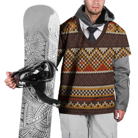 Накидка на куртку 3D с принтом Свитер в Новосибирске, 100% полиэстер |  | new year | sweater | winter | зима | новый год | рождество | с новым годом | сhristmas | свитер