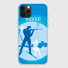 Чехол для iPhone 12 Pro Max с принтом Биатлон в Новосибирске, Силикон |  | Тематика изображения на принте: biathlon | sport | winter | биатлон | биатлонисты | зимние виды спорта | спорт | стрельба