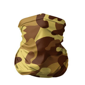Бандана-труба 3D с принтом Пустынный камуфляж в Новосибирске, 100% полиэстер, ткань с особыми свойствами — Activecool | плотность 150‒180 г/м2; хорошо тянется, но сохраняет форму | camo | camouflage | military | камо