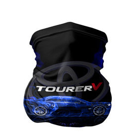 Бандана-труба 3D с принтом Toyota chaser в Новосибирске, 100% полиэстер, ткань с особыми свойствами — Activecool | плотность 150‒180 г/м2; хорошо тянется, но сохраняет форму | Тематика изображения на принте: chaser | jzx100 | tourer | tourer v | toyota | v | тоёта | тойота | турер ви | турик | чайзер | чайник