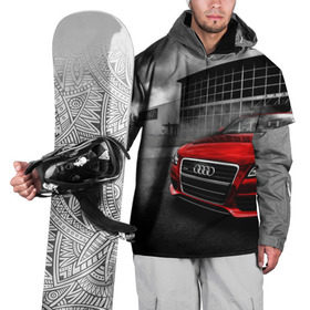 Накидка на куртку 3D с принтом Audi в Новосибирске, 100% полиэстер |  | Тематика изображения на принте: audi | ауди