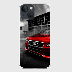 Чехол для iPhone 13 mini с принтом Audi в Новосибирске,  |  | audi | ауди
