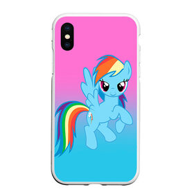 Чехол для iPhone XS Max матовый с принтом My Little Pony в Новосибирске, Силикон | Область печати: задняя сторона чехла, без боковых панелей | friendship is magic | mlp | my little pony | pinky pie | pony | swag | дружба | литл пони | мой маленький пони | пони | поняши | поняшки | сваг | свэг | чудо