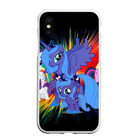 Чехол для iPhone XS Max матовый с принтом My Little Pony в Новосибирске, Силикон | Область печати: задняя сторона чехла, без боковых панелей | friendship is magic | mlp | my little pony | pinky pie | pony | swag | дружба | литл пони | мой маленький пони | пони | поняши | поняшки | сваг | свэг | чудо