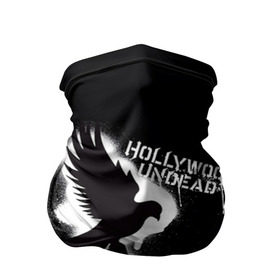 Бандана-труба 3D с принтом Hollywood Undead в Новосибирске, 100% полиэстер, ткань с особыми свойствами — Activecool | плотность 150‒180 г/м2; хорошо тянется, но сохраняет форму | хип хоп