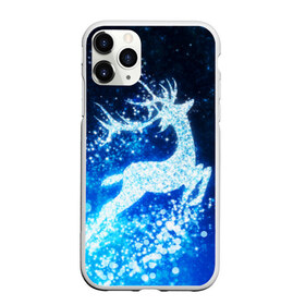 Чехол для iPhone 11 Pro матовый с принтом Новогодний олень в Новосибирске, Силикон |  | christmas | deer | год | рождество