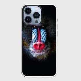 Чехол для iPhone 13 Pro с принтом Мандрил в Новосибирске,  |  | 2016 | год | мандрил | мартышка | новогодний | новый | обезьяна | обезьянка | подарок | с новым годом