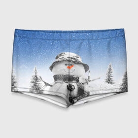 Мужские купальные плавки 3D с принтом Снеговик в Новосибирске, Полиэстер 85%, Спандекс 15% |  | Тематика изображения на принте: 2016 | winter | год | зима | мартышка | новогодний | новый | обезьяна | обезьянка | подарок | с новым годом | снег | снеговик