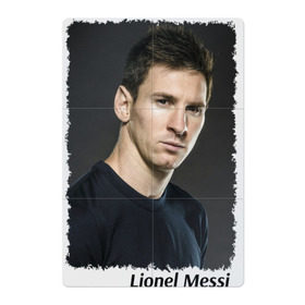 Магнитный плакат 2Х3 с принтом Lionel Messi в Новосибирске, Полимерный материал с магнитным слоем | 6 деталей размером 9*9 см | Тематика изображения на принте: lionel messi | аргентина | барселона | лига чемпионов | лионель месси | футбол