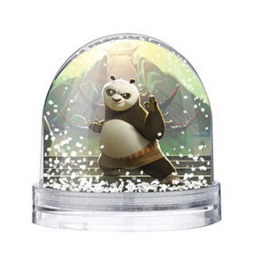 Снежный шар с принтом Кунг фу панда в Новосибирске, Пластик | Изображение внутри шара печатается на глянцевой фотобумаге с двух сторон | Тематика изображения на принте: kung fu | kung fu panda | panda | кунг фу | кунг фу панда | кунгфу | панда. кунг фу | по