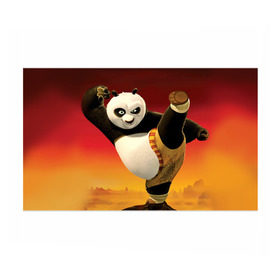 Бумага для упаковки 3D с принтом Кунг фу панда в Новосибирске, пластик и полированная сталь | круглая форма, металлическое крепление в виде кольца | Тематика изображения на принте: kung fu | kung fu panda | panda | кунг фу | кунг фу панда | кунгфу | панда. кунг фу | по