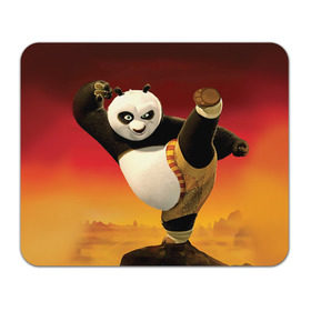 Коврик прямоугольный с принтом Кунг фу панда в Новосибирске, натуральный каучук | размер 230 х 185 мм; запечатка лицевой стороны | kung fu | kung fu panda | panda | кунг фу | кунг фу панда | кунгфу | панда. кунг фу | по