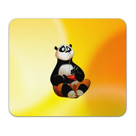 Коврик прямоугольный с принтом Кунг фу панда в Новосибирске, натуральный каучук | размер 230 х 185 мм; запечатка лицевой стороны | Тематика изображения на принте: kung fu | kung fu panda | panda | кунг фу | кунг фу панда | кунгфу | панда. кунг фу | по