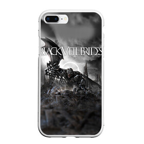 Чехол для iPhone 7Plus/8 Plus матовый с принтом Black Veil Brides в Новосибирске, Силикон | Область печати: задняя сторона чехла, без боковых панелей | black | brides | bvb | veil | группа | рок
