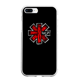 Чехол для iPhone 7Plus/8 Plus матовый с принтом Red Hot Chili Peppers в Новосибирске, Силикон | Область печати: задняя сторона чехла, без боковых панелей | chili | heavy | hot | metal | peppers | red | rhcp | rock | trash | кидис | метал | рок | хеви | энтони