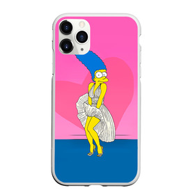 Чехол для iPhone 11 Pro матовый с принтом Мардж в Новосибирске, Силикон |  | 14 февраля | love | влюбленные | лав | любовь | мардж | пара | парные | парные вещи | подарок | симпсон