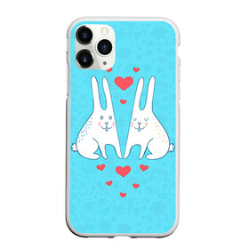 Чехол для iPhone 11 Pro матовый с принтом Зай и зая в Новосибирске, Силикон |  | 14 февраля | bear | love | teddy | валентин | влюбленный | зайчик | зая | заяц | любовь | милый | рисунок | сердечко | сердце