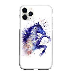 Чехол для iPhone 11 Pro Max матовый с принтом Лошадь Арт 4 в Новосибирске, Силикон |  | horse | horseshoe | акварель | головалошади | грива | единорог | жеребец | животные | конь | лошадь | лошадьскрыльями | подкова | природа | рисуноккрасками