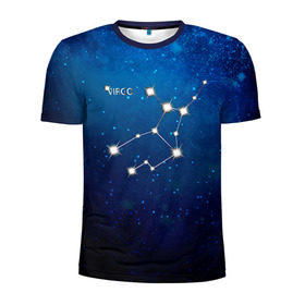 Мужская футболка 3D спортивная с принтом Дева в Новосибирске, 100% полиэстер с улучшенными характеристиками | приталенный силуэт, круглая горловина, широкие плечи, сужается к линии бедра | дева | звезда | звезды | знак зодиака | космос | созвездие