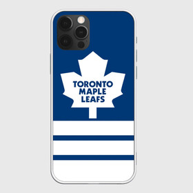 Чехол для iPhone 12 Pro с принтом Toronto Maple Leafs в Новосибирске, силикон | область печати: задняя сторона чехла, без боковых панелей | Тематика изображения на принте: hockey | nhl | toronto maple leafs | нхл | хоккей