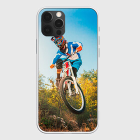 Чехол для iPhone 12 Pro Max с принтом МТБ в Новосибирске, Силикон |  | extreme | вело | велосипед | маунтинбайк | мтб | экстрим