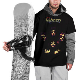 Накидка на куртку 3D с принтом Queen в Новосибирске, 100% полиэстер |  | Тематика изображения на принте: freddie | heavy | mercury | metal | queen | rock | квин | куин | меркури | меркюри | метал | рок | фредди меркьюри | фреди | хэви