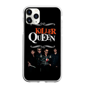 Чехол для iPhone 11 Pro матовый с принтом Killer Queen в Новосибирске, Силикон |  | freddie | heavy | mercury | metal | queen | rock | квин | куин | меркури | меркюри | метал | рок | фредди меркьюри | фреди | хэви
