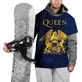 Накидка на куртку 3D с принтом Группа Queen в Новосибирске, 100% полиэстер |  | Тематика изображения на принте: freddie | heavy | mercury | metal | queen | rock | квин | куин | меркури | меркюри | метал | рок | фредди меркьюри | фреди | хэви