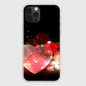 Чехол для iPhone 12 Pro Max с принтом Сердца в Новосибирске, Силикон |  | 14 февраля | love | валентин | влюбленные | любовь | сердечко | сердце