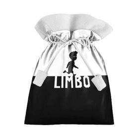 Подарочный 3D мешок с принтом Limbo в Новосибирске, 100% полиэстер | Размер: 29*39 см | limbo | игра | лимбо | мальчик