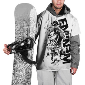 Накидка на куртку 3D с принтом Eminem в Новосибирске, 100% полиэстер |  | Тематика изображения на принте: eminem | еминем | эминем