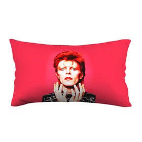 Подушка 3D антистресс с принтом Ziggy Stardust в Новосибирске, наволочка — 100% полиэстер, наполнитель — вспененный полистирол | состоит из подушки и наволочки на молнии | bowie | david | ziggy stardust | боуи | дэвид | музыкант | певец | рок