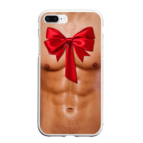 Чехол для iPhone 7Plus/8 Plus матовый с принтом Твой подарок в Новосибирске, Силикон | Область печати: задняя сторона чехла, без боковых панелей | body | man body
подарок | бант | голое тело | идеальное | мужское тело | подарок жене | подарок мужу | пресс | спорт | тело | торс