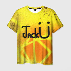 Мужская футболка 3D с принтом Jack U Collection в Новосибирске, 100% полиэфир | прямой крой, круглый вырез горловины, длина до линии бедер | Тематика изображения на принте: diplo | jack u | skrillex