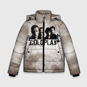 Зимняя куртка для мальчиков 3D с принтом Coldplay в Новосибирске, ткань верха — 100% полиэстер; подклад — 100% полиэстер, утеплитель — 100% полиэстер | длина ниже бедра, удлиненная спинка, воротник стойка и отстегивающийся капюшон. Есть боковые карманы с листочкой на кнопках, утяжки по низу изделия и внутренний карман на молнии. 

Предусмотрены светоотражающий принт на спинке, радужный светоотражающий элемент на пуллере молнии и на резинке для утяжки | coldplay | rock | колдплэй | рок