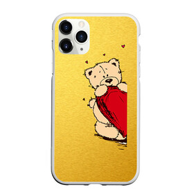 Чехол для iPhone 11 Pro матовый с принтом Медведи б в Новосибирске, Силикон |  | 14 февраля | heart | love | влюбленные | день святого валентина | лав | любовь | пара | подарок | сердечки | сердце