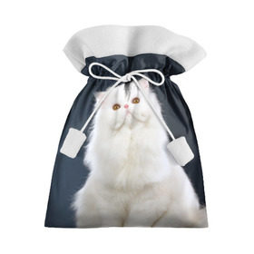 Подарочный 3D мешок с принтом Кот в Новосибирске, 100% полиэстер | Размер: 29*39 см | домашняя | животное | кот | котэ | кошка