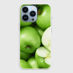 Чехол для iPhone 13 Pro с принтом Яблочная в Новосибирске,  |  | Тематика изображения на принте: вегетарианство | яблоко