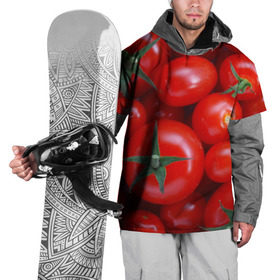 Накидка на куртку 3D с принтом Томатная в Новосибирске, 100% полиэстер |  | Тематика изображения на принте: tomato | vegan | vegetarian | будизм | веган | вегетарианство | йога | помидор | сыроедение | томат | фитнес | ягода