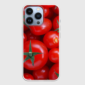 Чехол для iPhone 13 Pro с принтом Томатная в Новосибирске,  |  | Тематика изображения на принте: tomato | vegan | vegetarian | будизм | веган | вегетарианство | йога | помидор | сыроедение | томат | фитнес | ягода