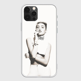 Чехол для iPhone 12 Pro с принтом Miley в Новосибирске, силикон | область печати: задняя сторона чехла, без боковых панелей | Тематика изображения на принте: cyrus | miley | майли | музыка | сайрус