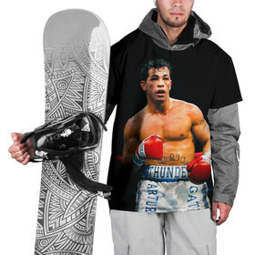 Накидка на куртку 3D с принтом Артуро Гатти в Новосибирске, 100% полиэстер |  | boxing | артур гатти | артуро | артуро гатти | бокс | боксер | гатти | спорт